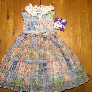 Blueberi Boulevard Size 2T Sleeveless Dress NWT Perfect For Easter!